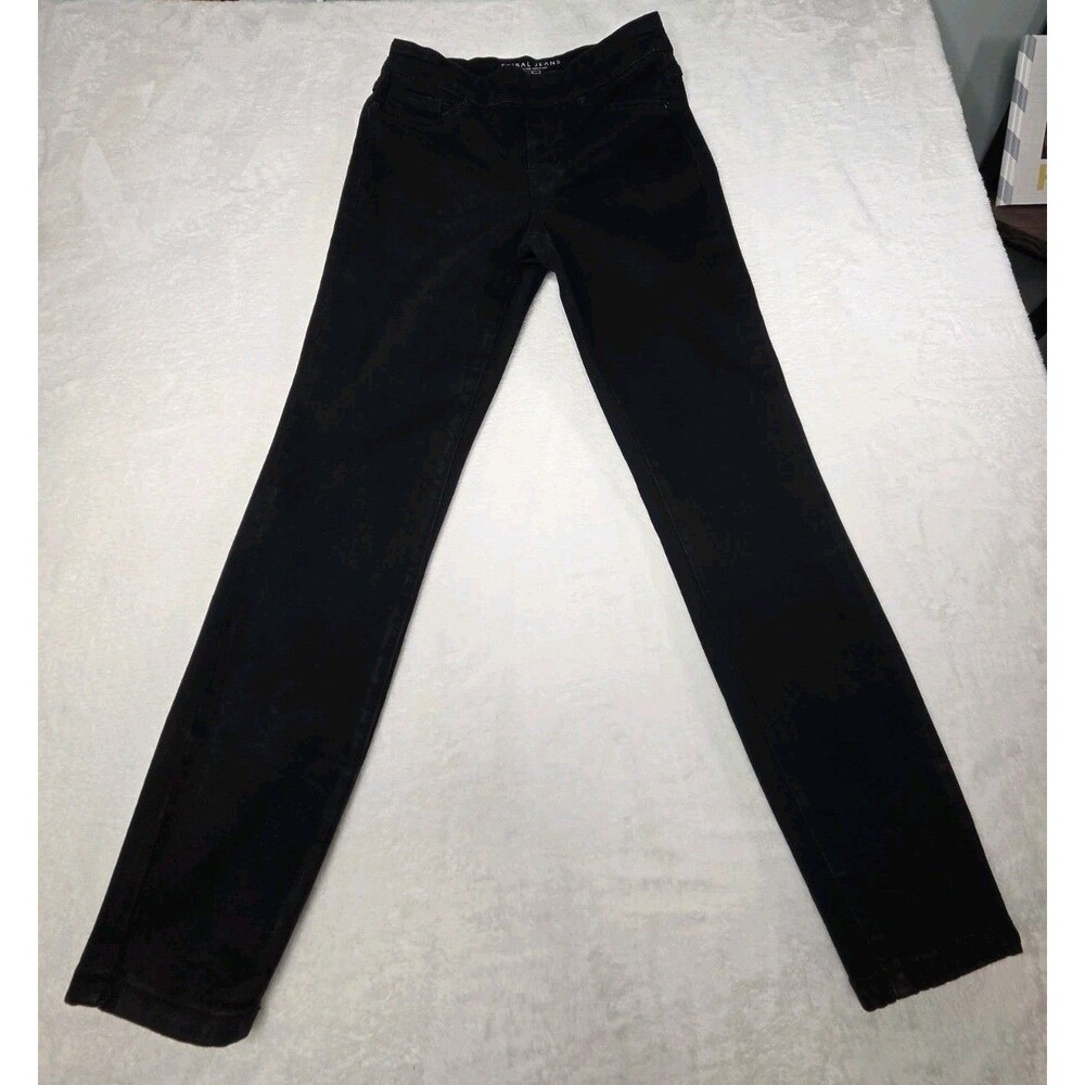 Tribal Brand Audrey Mid Rise Ankle Jeggings Black Size 6